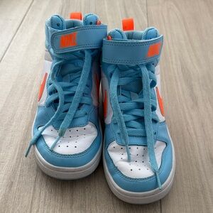 Nike Kids Court Borough Mid 2 High Top Sneakers